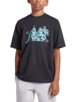 New Balance Kids' Intellect Graphic Cotton T-Shirt, Caviar