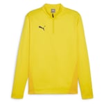 Teamgoal Training 1/4 Zip Top Faster Yellow-PUMA Black-sport Yellow, storlek Large