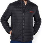 New Mens Hugo Boss Black Padded Down Jacket Black Size M RRP£200