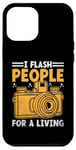 Coque pour iPhone 14 Plus I Flash People For A Living Photographie Photographe