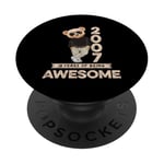 Ours en peluche original Awesome 18e anniversaire homme femme 2007 PopSockets PopGrip Adhésif