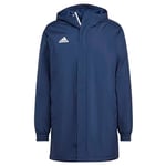 adidas Men's Entrada 22 Stadium Jacket, Team Navy Blue 2, M Tall