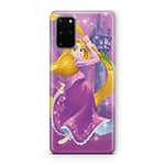 ERT GROUP Coque de téléphone Portable pour Samsung S20 Plus / S11 Original et sous Licence Officielle Disney Motif Rapunzel and Pascal 003 adapté à la Forme du téléphone Portable, Coque en TPU