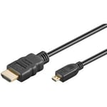 Goobay HDMI High Speed ​​Cable Micro - 4K @ 60 Hz - 2m