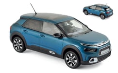 Citroen C4 Cactus 2018 Bleu & Blanc 1:18 Model 181660 Norev