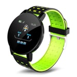 NY 119S Smart Watch Herr Dam Blodtryck Vattentät Sport Rund Smartwatch Smart Clock Fitness Tracker För IOS Android Type 4