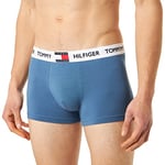 Tommy Hilfiger Men Boxer Short Trunks Underwear, Blue (Blue Coast), S