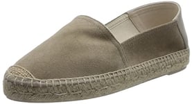 Geox Femme D LAMPEDUSA Sandale compensée Espadrille, LT Taupe, 41 EU