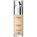 LOreal Paris L'Oreal Cosmetics True Match Foundation 30 ml - 1.D/1.W Golden Ivory