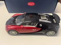 AUTOART 70906 Bugatti EB16.4 Veyron 2009 Black Red Met 1/18 KM0