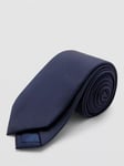 Mango Basic Tie, Navy