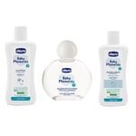 chicco Baby Moments Set 1 Body Bath 200 ml, Schampo 200 ml, Eau de Cologne 100 m