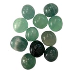 VIE Tumbled Crystals, Pack of 12, Green Fluorite