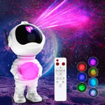 Astronaut Starry Galaxy Projector Night Light Lamp Space Nebula Star w/ Remote