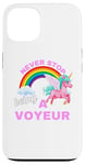 iPhone 13 Fun Graphic-Never Stop Being A Voyeur Case