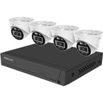 Foscam - Set pour caméra de surveillance FN9108E-T4-2T Ethernet IP-8 canaux avec 4 caméras 3072 x 1728 pixels V533383