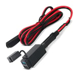 Prise 12V pour Honda Varadero 125 / XL 1000 V Lumitecs USB US6