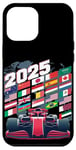 Coque pour iPhone 12 Pro Max Formula Racing Circuit Programme 2025 Racing Day Amateur