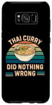 Coque pour Galaxy S8+ Curry thaïlandais rétro n'a rien de mal vintage thaïlandais amateur de curry