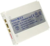 Yhteensopivuus  Nokia 3350, 3.6V (3.7V), 1100 mAh