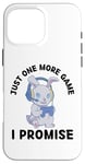 Coque pour iPhone 16 Pro Max Cute Rabbit, encore un jeu, je le promets à Rabbit Lover