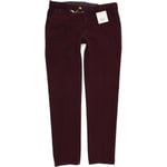 MMX Lynx  Men Burgundy Skinny Slim Chino Stretch Trousers W36 L34 (52374)