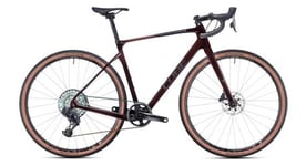 Gravel bike cube nuroad c 62 slt sram xx1 eagle axs force etap axs 12v 700 mm rouge liquid