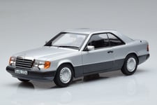 183880 Mercedes 300 CE-24 Coupe C124 Silver Norev 1/18