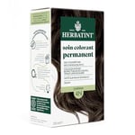 Herbatint Soin Colorant Permanent pour Cheveux 4N Châtain - 170 ml | Sans Ammoniaque, 100% Couverture des Cheveux Blancs | Testé Dermatologiquement pour Peaux Sensibles, avec 8 Extraits Végétaux Bio