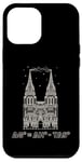 Coque pour iPhone 12 Pro Max Formule d'énergie libre Cathédrale Physique Mathématiques