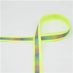 Reflexband Sparkling Neon Yellow-20 mm