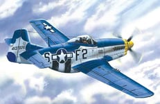 MUSTANG P-51d-15, WWII American Fighter 1:48 Plastique Model Kit Icm