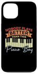 Coque pour iPhone 13 Piano Claviers Pianiste Kid