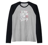 If you Love me let me Sleep Night Dreaming Raglan Baseball Tee