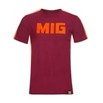 Andrea Migno Vr46 T-Shirt Homme 41 Bordeaux