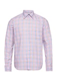 Eton Contemporary Fit Casual Lightweight Twill Shirt Rosa