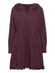 Yasblicco Ls Dress Burgundy YAS