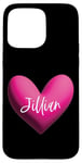 Coque pour iPhone 15 Pro Max Jillian Rose Nom Cœur Amour Femme Fille Amie Jill