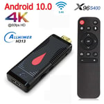 10.0 2.4G Wifi Set Top Box X96 S400 Tv Stick WiFi Media Player Smart TV Box