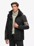 Superdry Hooded Yachter SD Windbreaker Jacket, Black