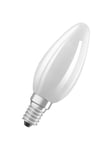 Osram LED pære Parathom Kerte 5,5W/827 (60W) Mat Dæmpbar E14