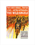 Wee Blue Coo Film Movie Wild Angels Motorcycle Gang Fonda Sinatra Wall Art Print