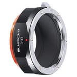 K&F Concept Updated Canon (EF/EF-S) to Sony E Adapter, Manual Focus Lens Mount Adapter Compatible with Canon EF EF-S Mount Lens to Sony NEX E Mount Camera Body (Not Autofocus)