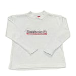 Reebok's Infant Sports LS Top 3 - Blue - UK Size 3/4 Years