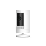 Certified Refurbished Ring Outdoor Cam Battery (Stick Up Cam)|HD wireless outdoor Security Camera 1080p Video,Two-Way Talk,Wifi,Works with Alexa|alternative to CCTV|30-day free trial of Ring Home