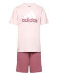 Lk Bl Co T Set Pink Adidas Sportswear