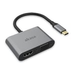 USB Type-C to HDMI/VGA Adapter 4K