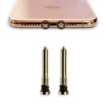 2 X GOLD Bottom Pentalobe Torx Screws for Apple iPhone 11 / 11 Pro / 11 Pro Max