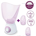 Beurer Beauty FS60 Facial sauna is ideal both for cosmetic facial care and for inhalation with the appropriate steam attachment for mouth and nose inhalation