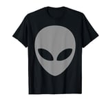 Grey Alien T Shirt Scary Grey Alien Head Tee Shirt T-Shirt